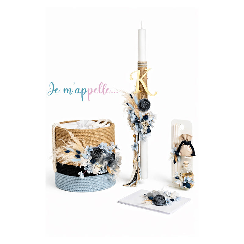 Πακέτο βάπτισης K26.66 Καλάθι Tom Baby Bloom
