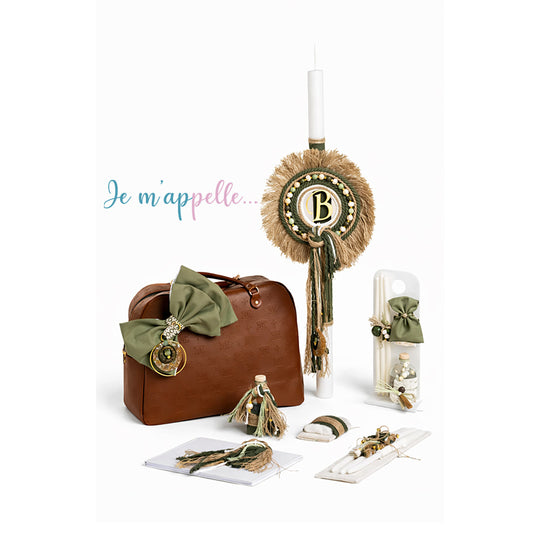 Πακέτο βάπτισης για αγόρι K26.58 Τσάντα Gabriel Baby Bloom