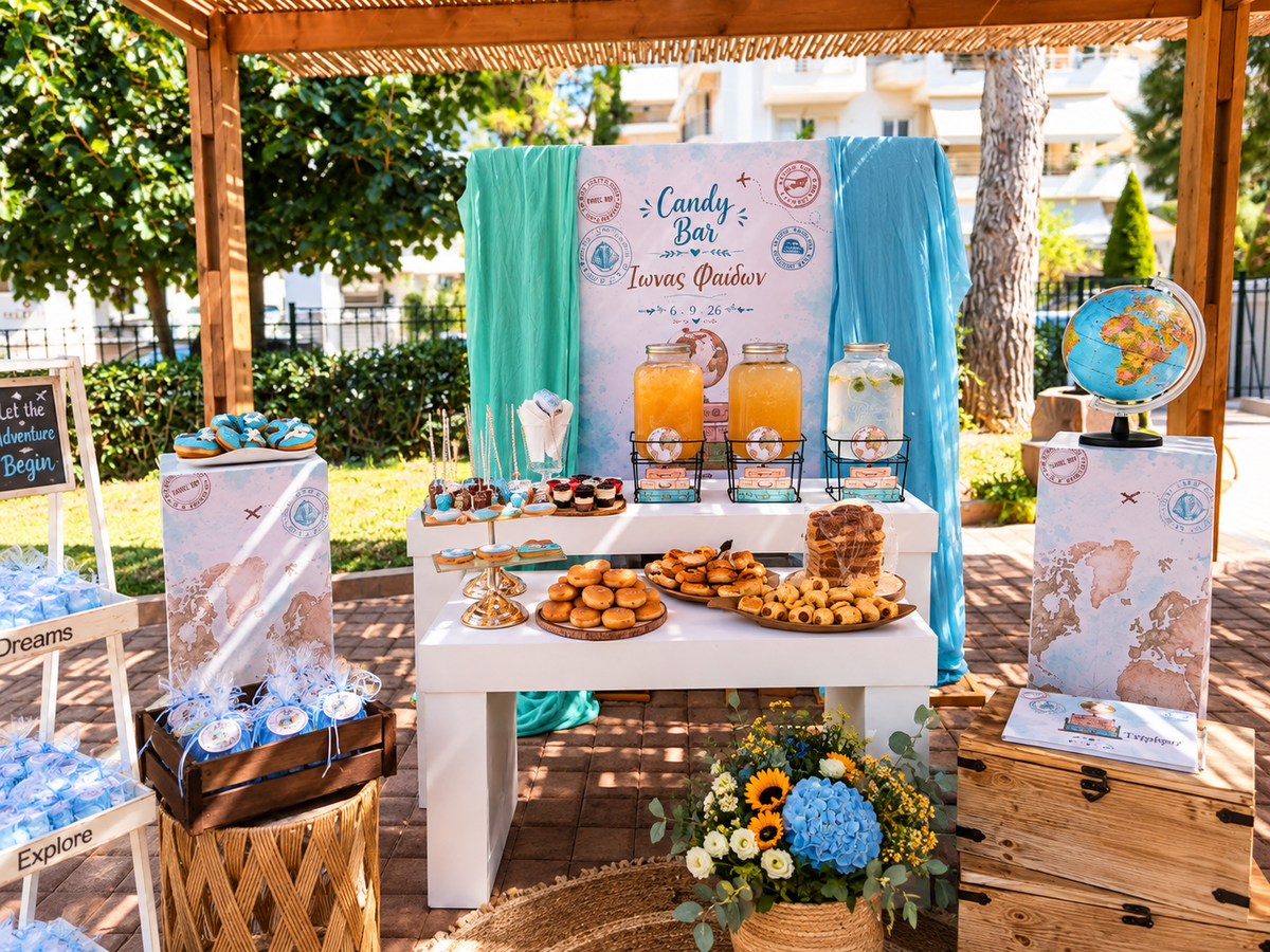 Στολισμός και candy bar ταξίδια