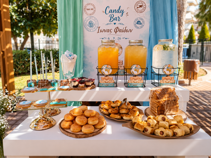 Στολισμός και candy bar ταξίδια